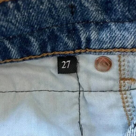 7 For All Mankind Dojo High Rise Flare Trouser Jeans Size 27 Lace Embroidery NWT - Picture 7 of 9